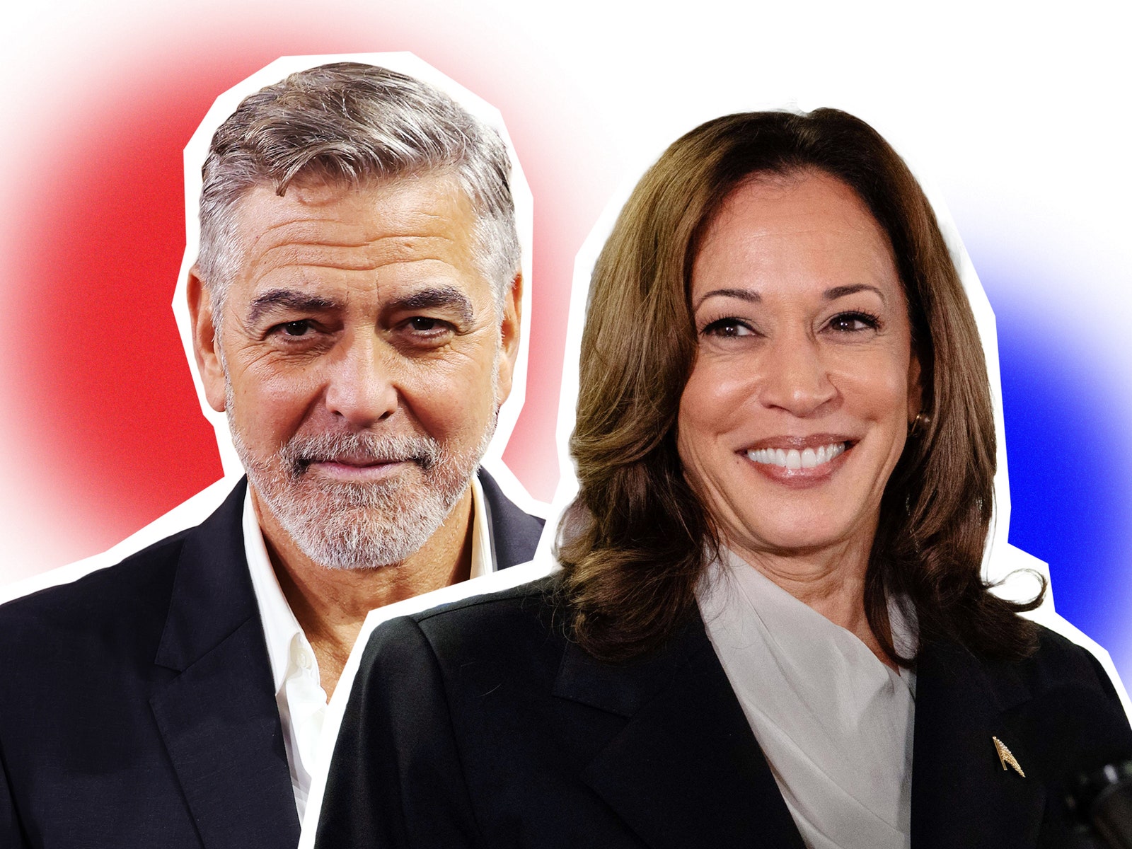 George Clooney Endorses Kamala Harris, Praises Biden for Dropping Out
